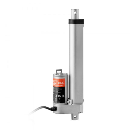 VEVOR 1500N Lineaire actuator DC 12V Lineaire aandrijving IP54 Elektrische lineaire motor 150 mm Slaglengte Geluidsniveau ≤60 dB Elektrische deuropener 5 mm/s Rijsnelheid Lineaire technologie Aanpassing Aandrijving