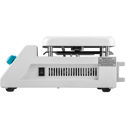 VEVOR Magnetische Roerder 200-2000 Rpm Digitale Magnetische Verwarmingsplaat 2L 500 W Vermogen Magnetische Roerder Max 572°F / 300°C