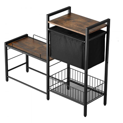 VEVOR voerstation hondenbak voerbak houder voerstang hondenvoerbak 92x27x75cm