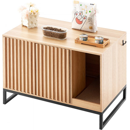 VEVOR kattenkast kattentoilet kattenhuis kattenbak 800x508x558,8mm 60kg