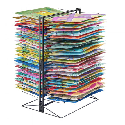 VEVOR Art Droogrek 50 verwijderbare planken voor schilderklaslokalen