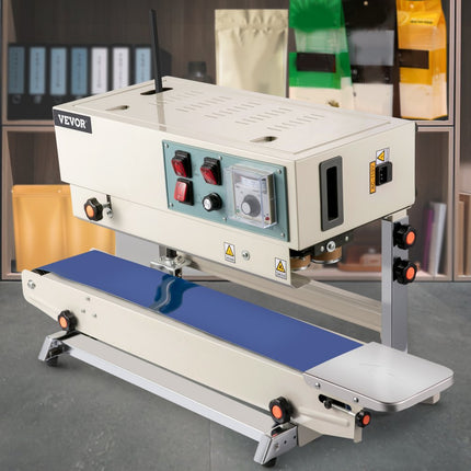 VEVOR Doorlopende Bandsealer FR900 Automatische Verticale Sluitmachine 220V 50Hz