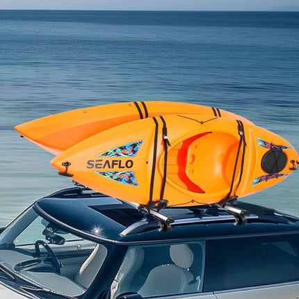 VEVOR Kajak-imperiaal, 2 paar J-Bar, zacht imperiaal, topmontage, drager voor kajak, surfplank, kano, SUP, skiboard, montage op auto, SUV, vrachtwagen, 2 kajaks