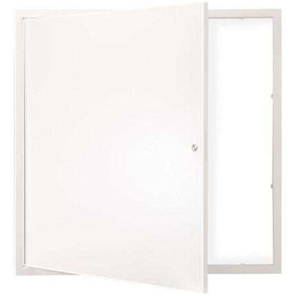 VEVOR inspectieklep 613 x 613 mm inspectiedeur gipsplaat van verzinkt plaatstaal, 165° werkgebied onderhoudsklep inbouw inspectieklep knevelslot, toegangsdeur inspectieplaat