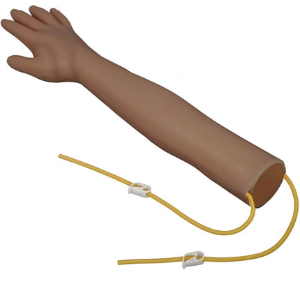VEVOR Venapunctie Arm Model, PVC IV Oefenarm, Donkere Huid Intraveneuze Oefenarm Kit, met Uitgebreide IV Kit, voor Studenten en Stagiaires om de Professionele IV-vaardigheden te Oefenen en Krijgen