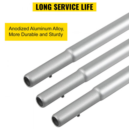 Vevor Custom Feather Flag Paal Vlaggenmasten Stokken 12x6 Stuks 4,3 M Beachvlag