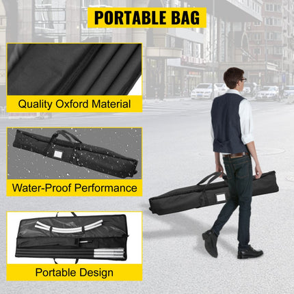 Vevor Custom Feather Flag Paal Vlaggenmasten Stokken 12x6 Stuks 4,3 M Beachvlag