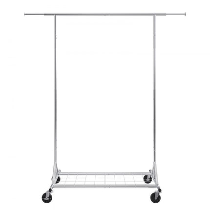 VEVOR Verrijdbaar Kledingrek Kapstok Kledingstang 1452-1883mm