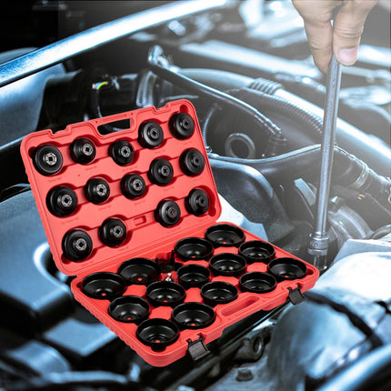 VEVOR 30-delige oliefilterdopsleutelset oliefilterdopsleutel 3/8