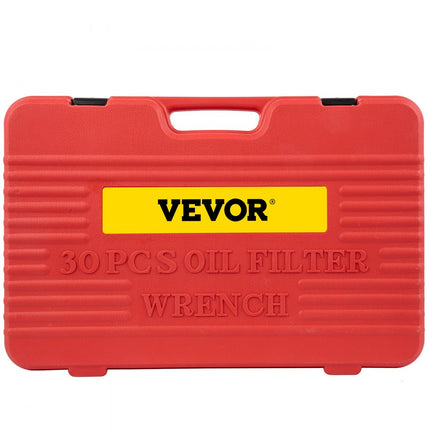 VEVOR 30-delige oliefilterdopsleutelset oliefilterdopsleutel 3/8