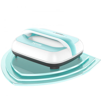 VEVOR Mini Transferpers Warmtepers 12x10 Inch Hetepers Groen + Wit