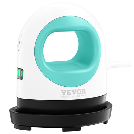 VEVOR Mini Warmtepers Draagbare warmteoverdrachtmachine Groen + Wit 80W