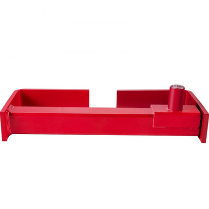 VEVOR containerslot containerslot stalen grendelsluiting 25-45cm rood