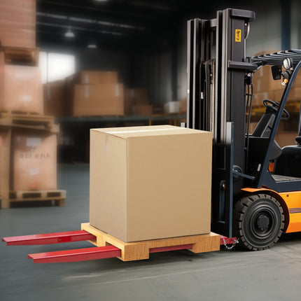 VEVOR Set van 2 vorkverlengingen Tandverlenging van 1840 mm, draagvermogen van 1,815 ton Vorktanden Q235 koolstofstaal, eendelig ontwerp Palletvorkverlenging Compatibel met vorken van 106 mm