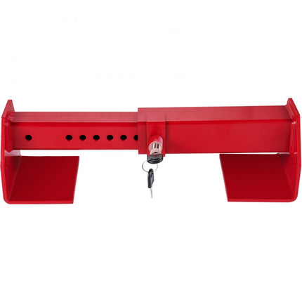 VEVOR Heavy Duty Cargo Lock Cargo Container Lock 2 Sloten 25-45cm Rood