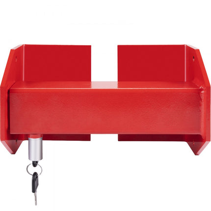 VEVOR Heavy Duty Cargo Lock Cargo Container Lock 2 Sloten 25-45cm Rood