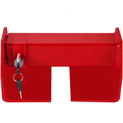 VEVOR Heavy Duty Cargo Lock Cargo Container Lock 2 Sloten 25-45cm Rood