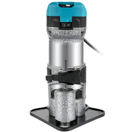 VEVOR Router 710 W Compacte bovenfrees met vaste basis Plunge Base Offset Base