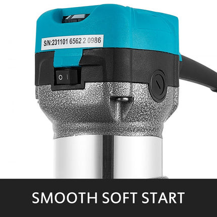 710 W Maximaal koppel 30.000 RPM Handtrimmer Router