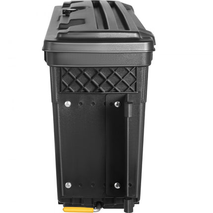 VEVOR Opbergdoos voor vrachtwagenbed, afsluitbare draaikoffer, 25L ABS wielkastgereedschapskist, waterdicht en duurzaam, compatibel met Ford F-150 2015-2021 R, opbergdoos voor vrachtwagenbed