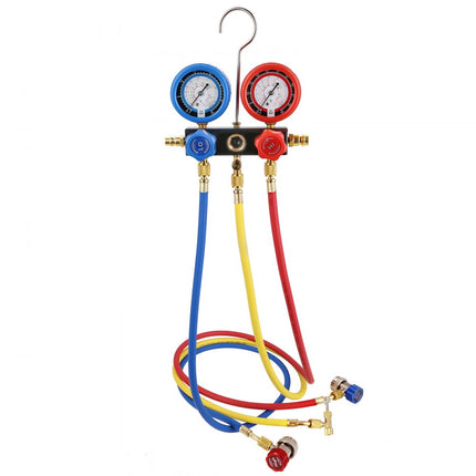 VEVOR Vacuümpomp 128L/min Vacuumpomp A2L explosieveilig 180W Ac 220V/50HZ 1440rpm 55-276bar 200ml olie capaciteit Hvac vacuümapparaten spruitstuk