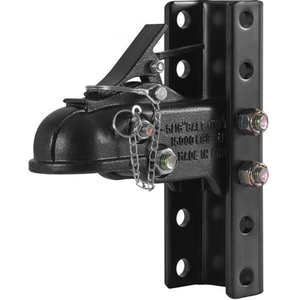 VEVOR trekhaakkogelkoppeling, stalen koppelklauw, max. 6804 kg aanhangerlast, trekkogelkoppeling, aanhanger, 300 x 96 x 250 mm, compatibele kogelmaat 58,74 mm, ideaal voor uw pick-ups, stationwagens en SUV's