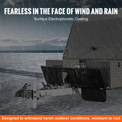 VEVOR trekhaakkogelkoppeling, stalen koppelklauw, max. 6804 kg aanhangerlast, trekkogelkoppeling, aanhanger, 237 x 95 x 180 mm, compatibele kogelmaat 58,74 mm, ideaal voor uw pick-ups, stationwagens en SUV's