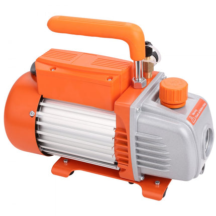 VEVOR Vacuümpomp 150W Vacuumpomp 1-traps airconditioningpomp 100L/min Stroom 1440RPM Snelheid 0,64/0,95cm Sae Inlaat Vacuümapparaten 5Pa Zuiver