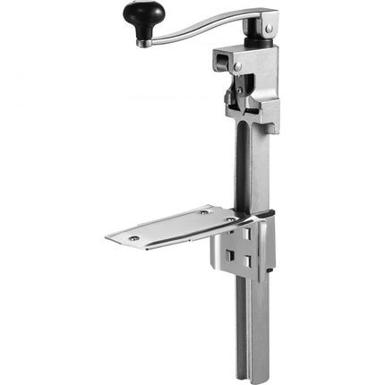 VEVOR Handmatige blikopener van staal, blikopener machine catering, commerciële blikopener met voet, in hoogte verstelbare tafelblikopener voor blikjes tot 30 cm hoog, voor restaurants etc.