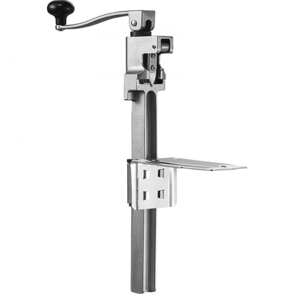 VEVOR Handmatige blikopener van staal, blikopener machine catering, commerciële blikopener met voet, in hoogte verstelbare tafelblikopener voor blikjes tot 30 cm hoog, voor restaurants etc.