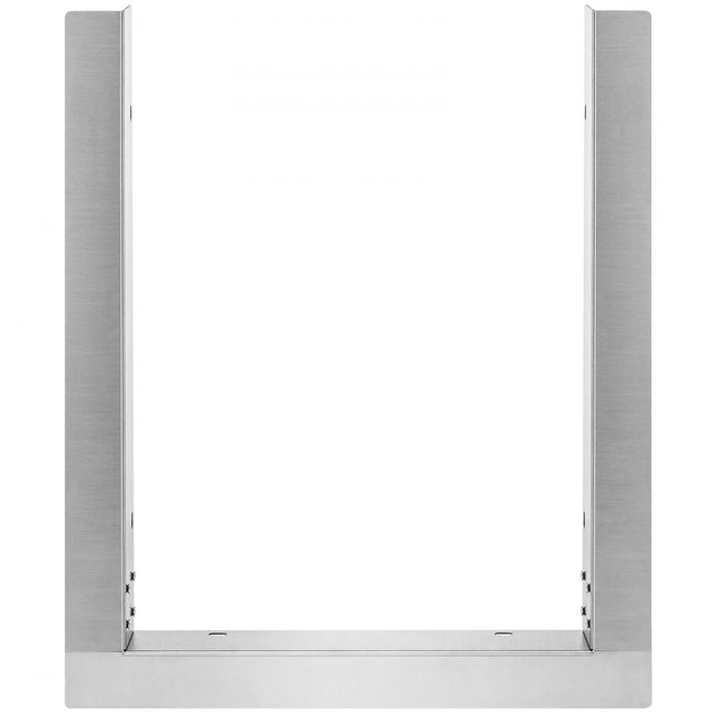 VEVOR BBQ Buitenkeuken Frame, 385x497x50 mm Buitenkeuken Producten, Zilver BBQ Grill Eiland Frame van Verdikt Roestvrij Staal met een Dikte van 1,5 mm, Bied Nodige Bescherming voor Uw Buitenkeukens