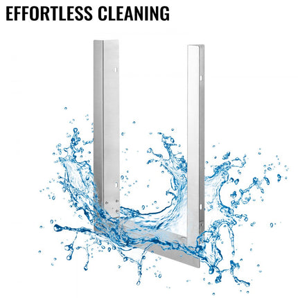 VEVOR BBQ Buitenkeuken Frame, 385x497x50 mm Buitenkeuken Producten, Zilver BBQ Grill Eiland Frame van Verdikt Roestvrij Staal met een Dikte van 1,5 mm, Bied Nodige Bescherming voor Uw Buitenkeukens