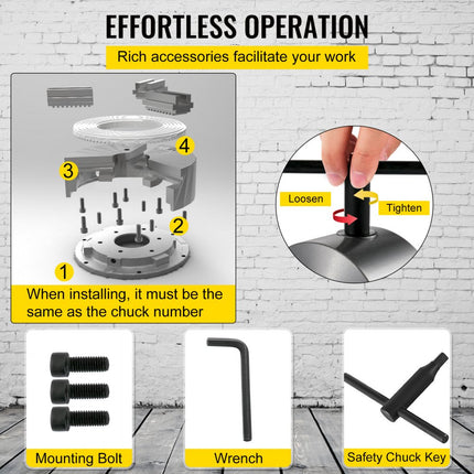 3 klauwplaat klauwplaat K11 200 mm klauwplaat klauwplaat met drie klauwen metalen klauwplaat