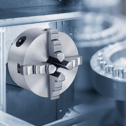 K12-125 5" 4 Jaw Lathe Chuck Reversible Jaw Milling Machine Semi-steel Cast Iron