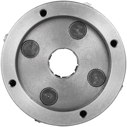 VEVOR Draaibank Chuck K72-125 5" 4 Kaak Onafhankelijke Kaak Effen Rug Externe Kaak Hout Draaien