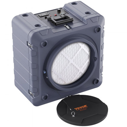 VEVOR luchtreiniger met 3-traps stapelbare negatieve luchtmachine met 800 CFM