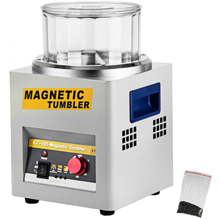 KT185 Magnetische Trommel 180mm Juwelen Polijstmachine Super Afwerking Machine 220V