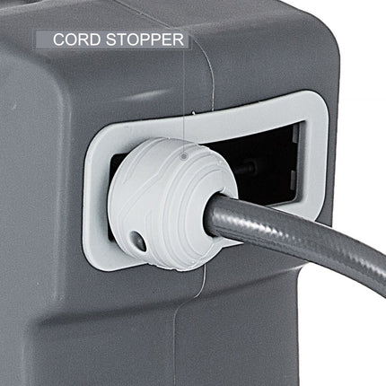 VEVOR Intrekbare Luchtslanghaspel 20 M Reel Pneumatisch Gereedschap Slangdiameter 9,5 mm Automatisch terugspoelen Draaibare Slanghaspel Pijpspiraal Kan Flexibel Muur Worden Geïnstalleerd 180° Roterend