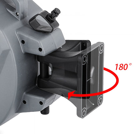 VEVOR Intrekbare Luchtslanghaspel 20 M Reel Pneumatisch Gereedschap Slangdiameter 9,5 mm Automatisch terugspoelen Draaibare Slanghaspel Pijpspiraal Kan Flexibel Muur Worden Geïnstalleerd 180° Roterend