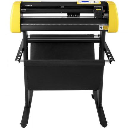 VEVOR 87 cm vinylsnijder/plotter tekensnijmachine Software 3 messen LCD