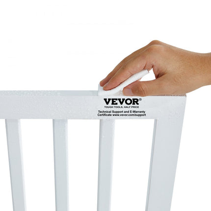 VEVOR Hondenhek Dierenhek Kinderhekje Opvouwbaar Wit 508x610mm