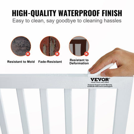 VEVOR Hondenhek Dierenhek Kinderhekje Opvouwbaar 508x610mm Dierbenodigdheden