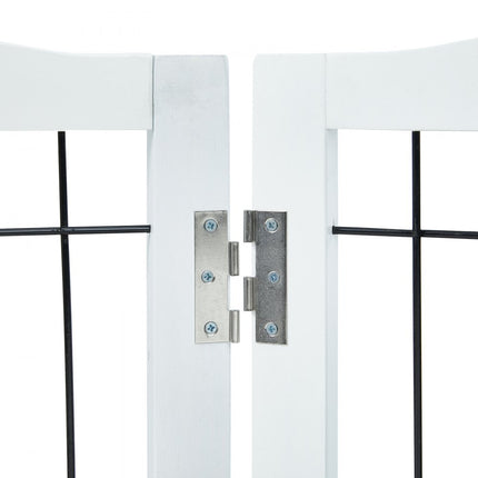 VEVOR Hondenhek Dierenhek Kinderhekje Opvouwbaar Wit 610x813mm