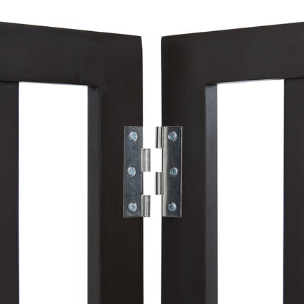 VEVOR Hondenhek Dierenhek Kinderhekje Opvouwbaar Bruin 508x610mm