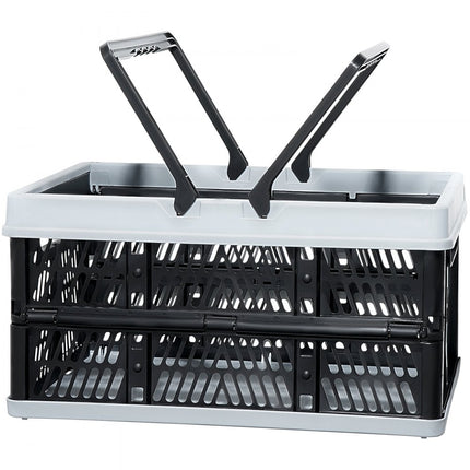 VEVOR Opvouwbare boodschappenmand Draagbare boodschappenmand 3-delig 25L handvat