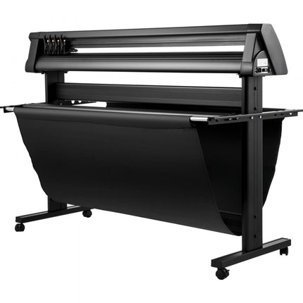 VEVOR Vinyl Snijplotter Vinylsnijder 1350mm Snijplotter Machine Led Vinyl Cutter Semi-automatisch Ingebouwd Optisch Oog Lasergeleiding Compatibel