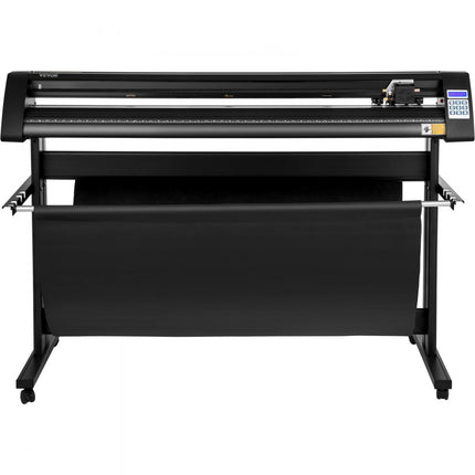 VEVOR Vinyl Snijplotter Vinylsnijder 1350mm Snijplotter Machine Led Vinyl Cutter Semi-automatisch Ingebouwd Optisch Oog Lasergeleiding Compatibel