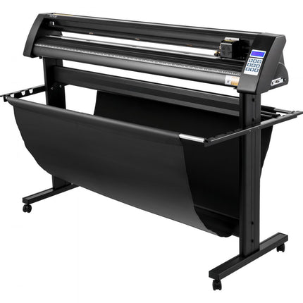 VEVOR Vinyl Snijplotter Vinylsnijder 1350mm Snijplotter Machine Led Vinyl Cutter Semi-automatisch Ingebouwd Optisch Oog Lasergeleiding Compatibel