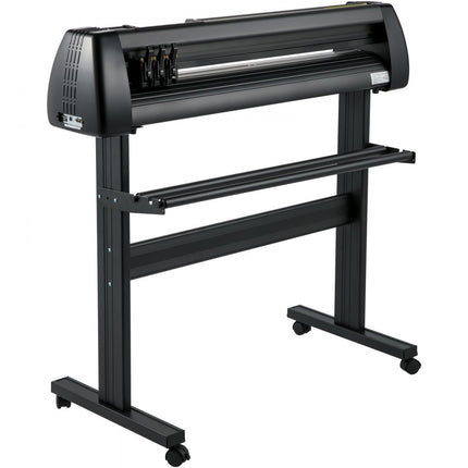 VEVOR vinylsnijmachine, 28" papierinvoer snijplotterpakket, vinylprinter met instelbare kracht en snelheid, LCD-scherm, Windows-compatibele bordmaakset met Signmas