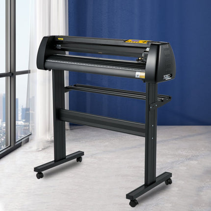 VEVOR Vinylsnijder Vinyl Cutter 87 Cm Vinyl Snijplotter Slogan Snijplotter Machine 34 Inch Vloerstandaard